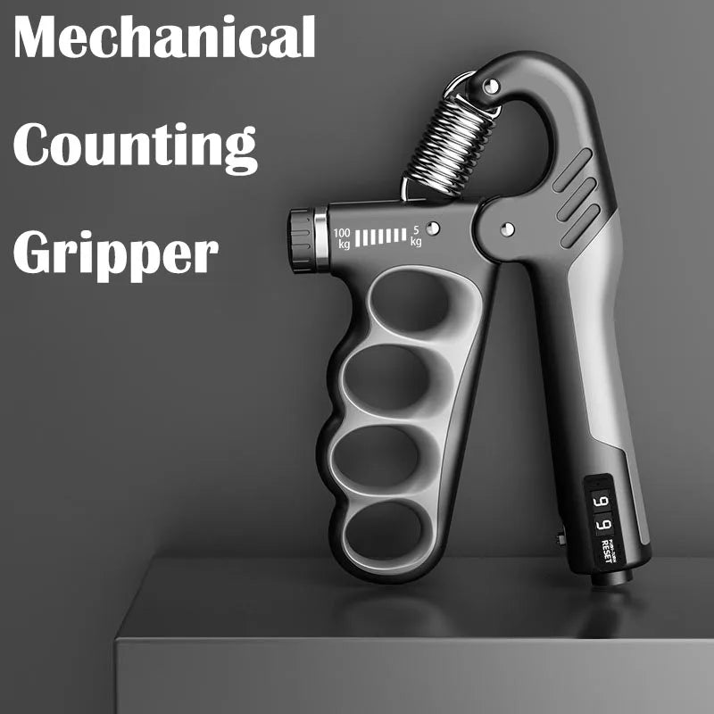 Adjustable Hand Gripper and Wrist Expander for Strength Training and Muscle Recovery (5-100Kg)