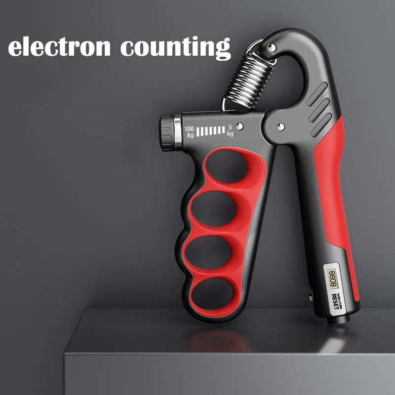 Adjustable Hand Gripper and Wrist Expander for Strength Training and Muscle Recovery (5-100Kg)