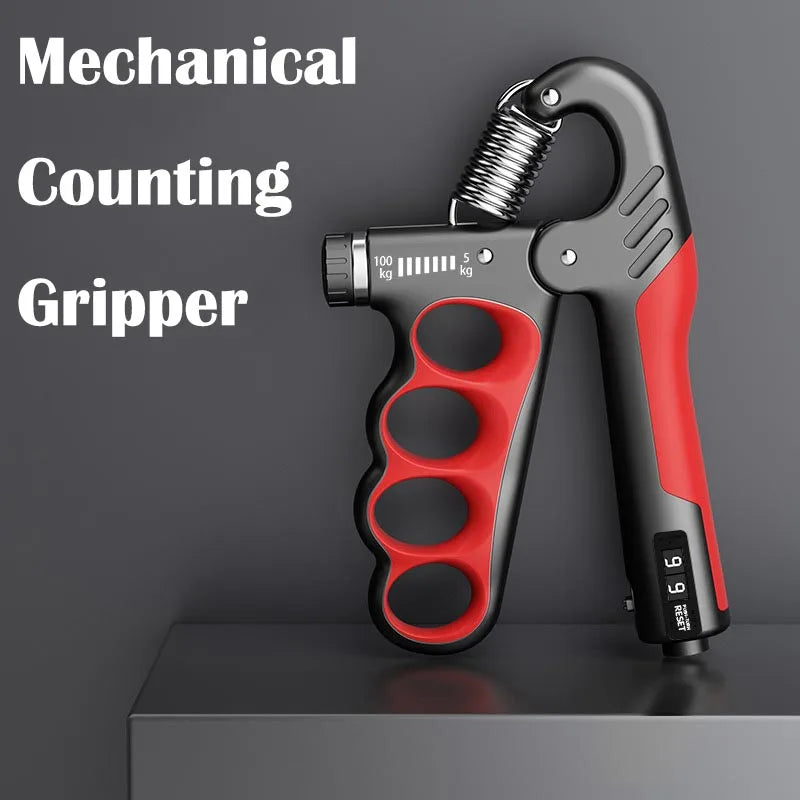 Adjustable Hand Gripper and Wrist Expander for Strength Training and Muscle Recovery (5-100Kg)