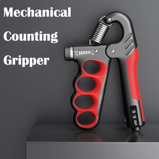 Adjustable Hand Gripper and Wrist Expander for Strength Training and Muscle Recovery (5-100Kg)