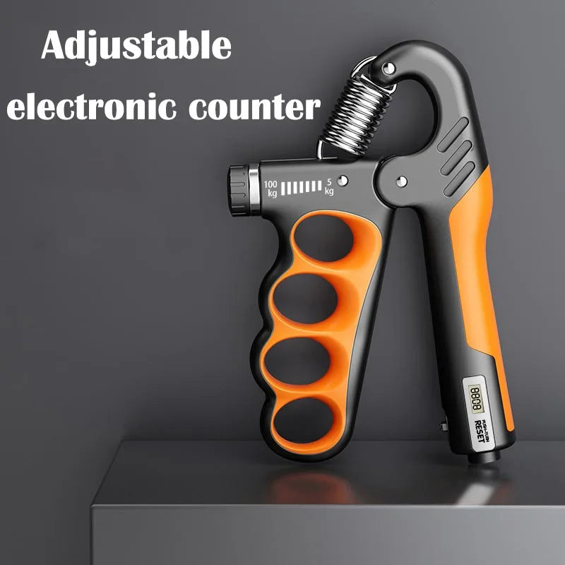 Adjustable Hand Gripper and Wrist Expander for Strength Training and Muscle Recovery (5-100Kg)