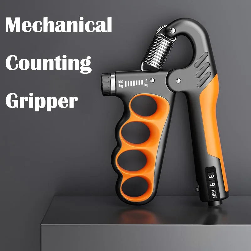 Adjustable Hand Gripper and Wrist Expander for Strength Training and Muscle Recovery (5-100Kg)